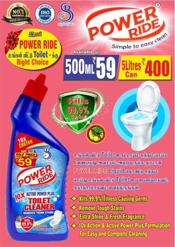 Power Ride Toilet Cleaner